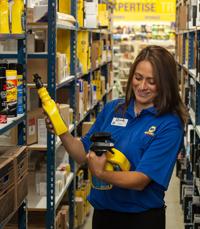 NAPA employee stocking